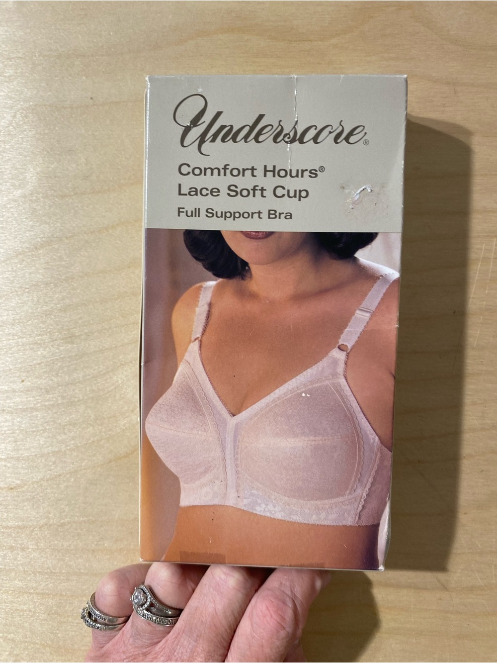 Underscore Comfort Hours Lace Soft Cup Full Support Bra - Beige 40 B (AU)